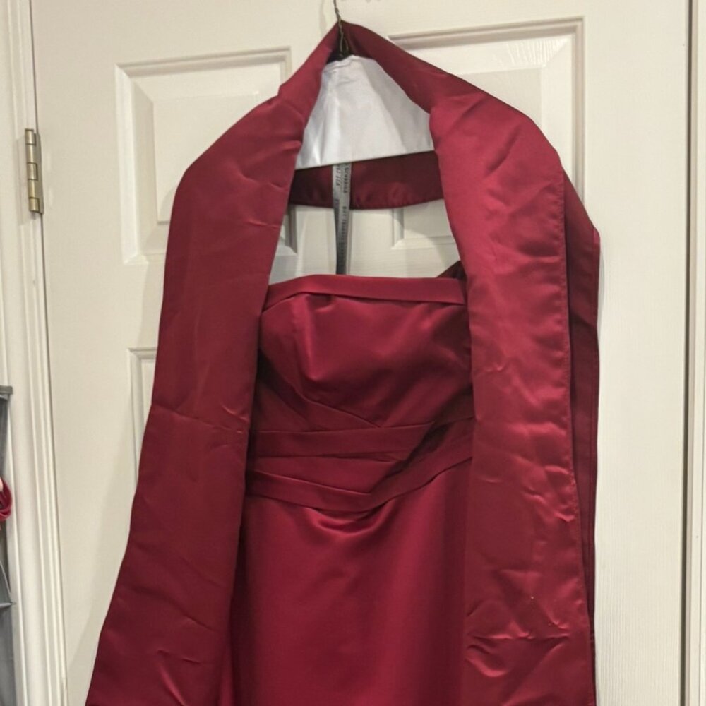 Formal Gorgeous Cranberry Gown